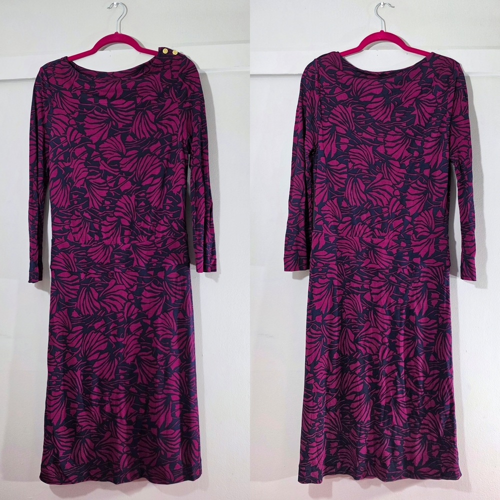 TORY BURCH | 'etta' print blouson dress - Picture 6 of 7
